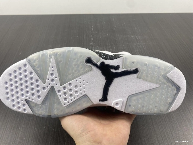 Cheap LUCY Jordan 6 Oreo Retro 384664-101 0813